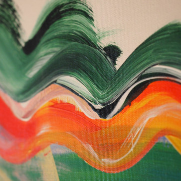 weg in den anden und acryl auf Leinwand swantje diepenhorst